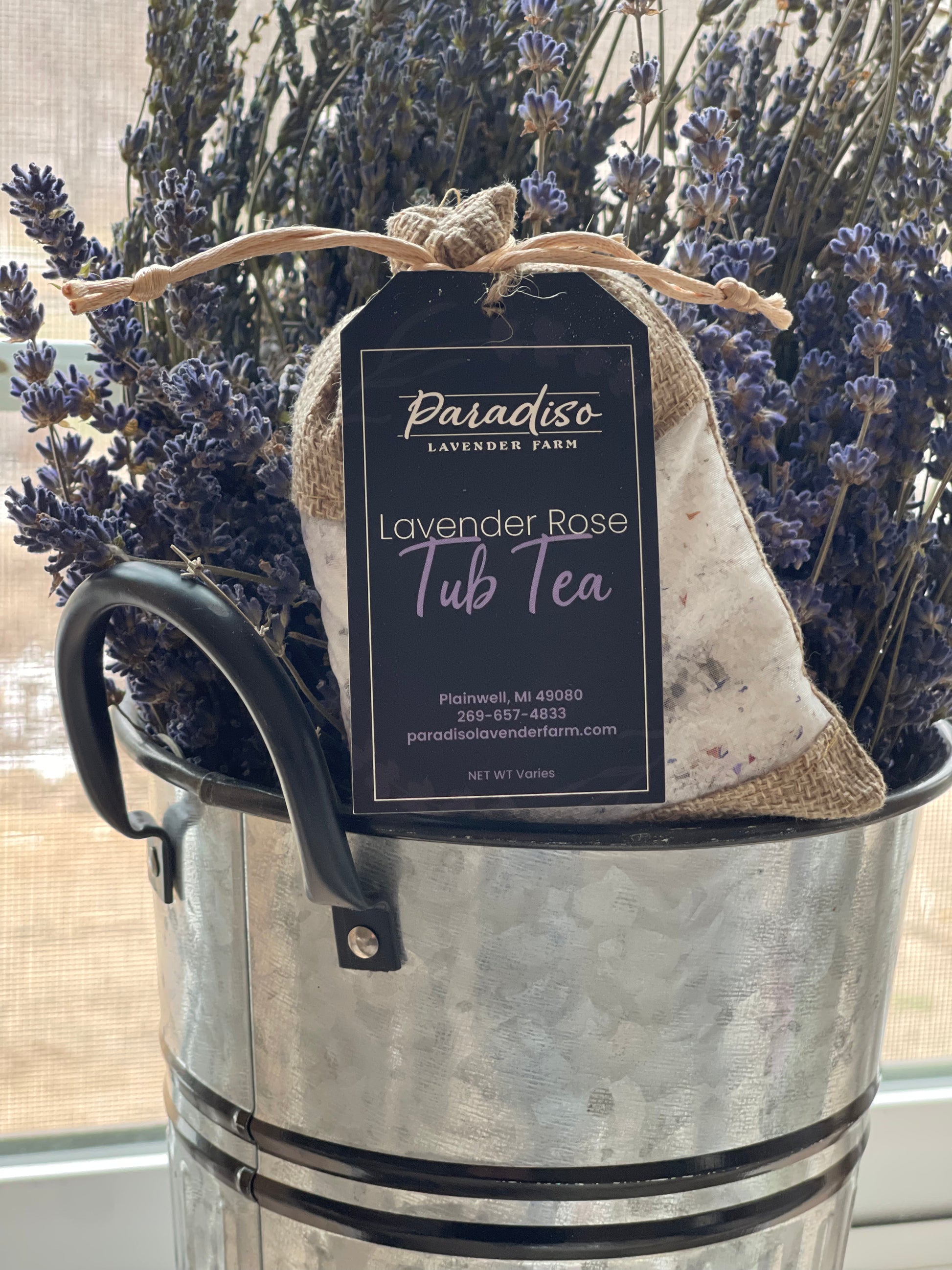 Lavender Rose Tub Tea