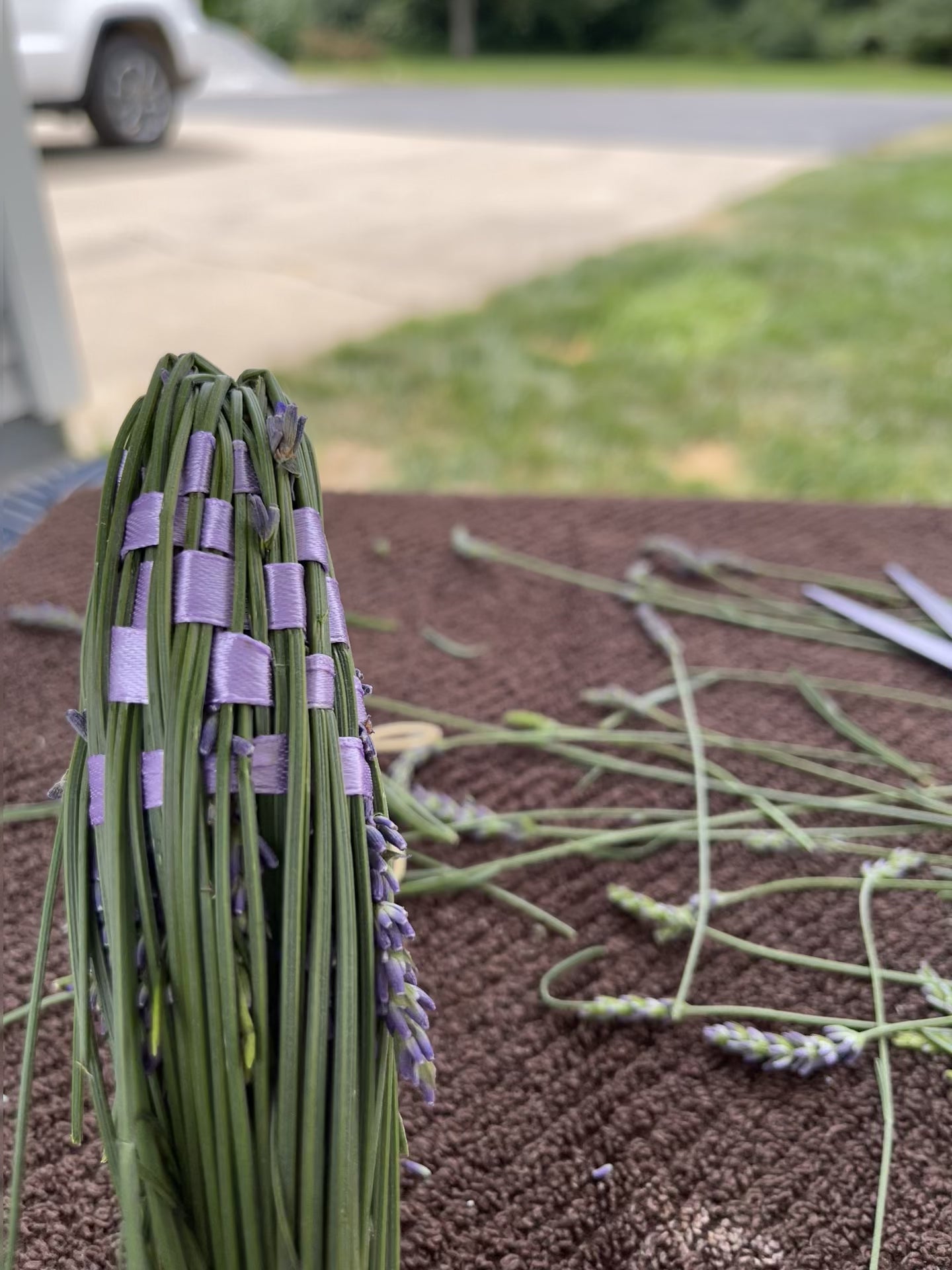 Lavender Wand Making Class